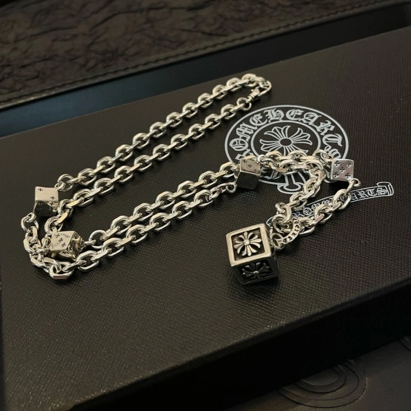 Stretchable Chrome Hearts Necklaces 237576