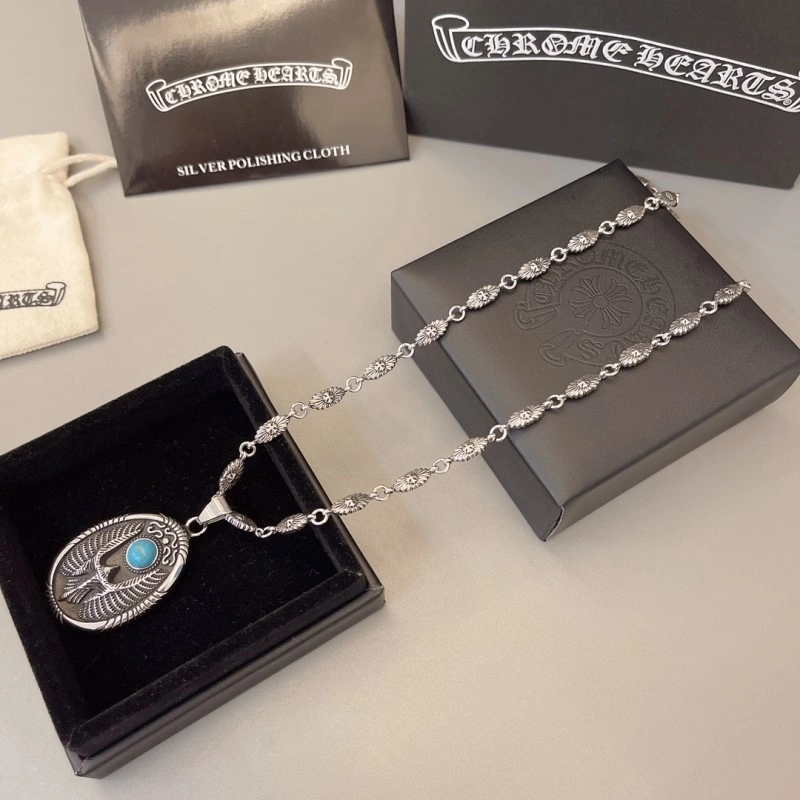 Comfortable Chrome Hearts Necklaces 237544