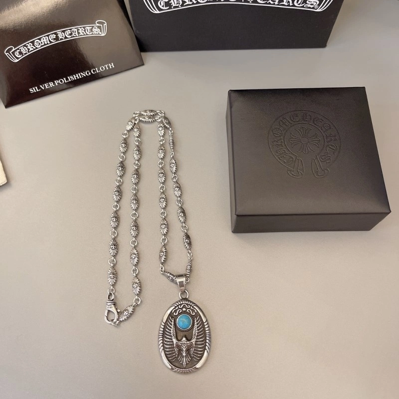 Comfortable Chrome Hearts Necklaces 237544