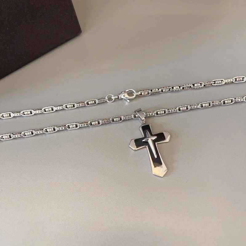 Upgraded Chrome Hearts Necklaces 237507