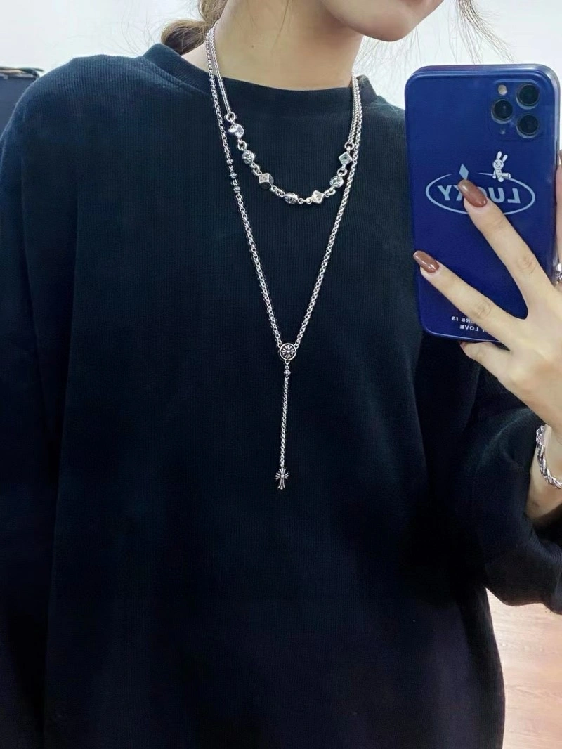Flexible Chrome Hearts Necklaces 237048