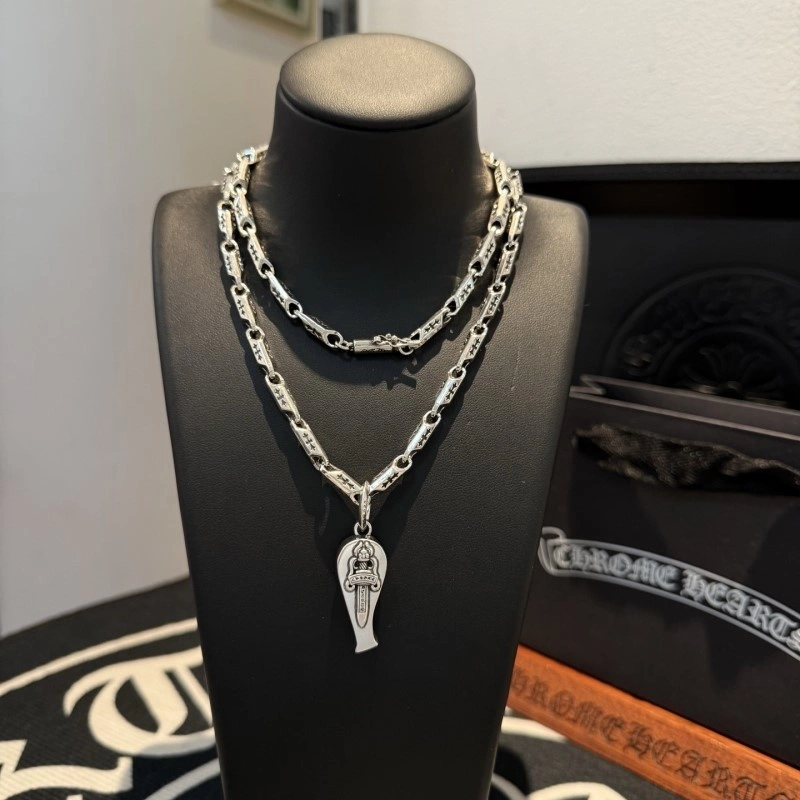 Neat Chrome Hearts Necklaces 237033