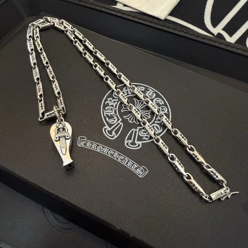 Neat Chrome Hearts Necklaces 237033