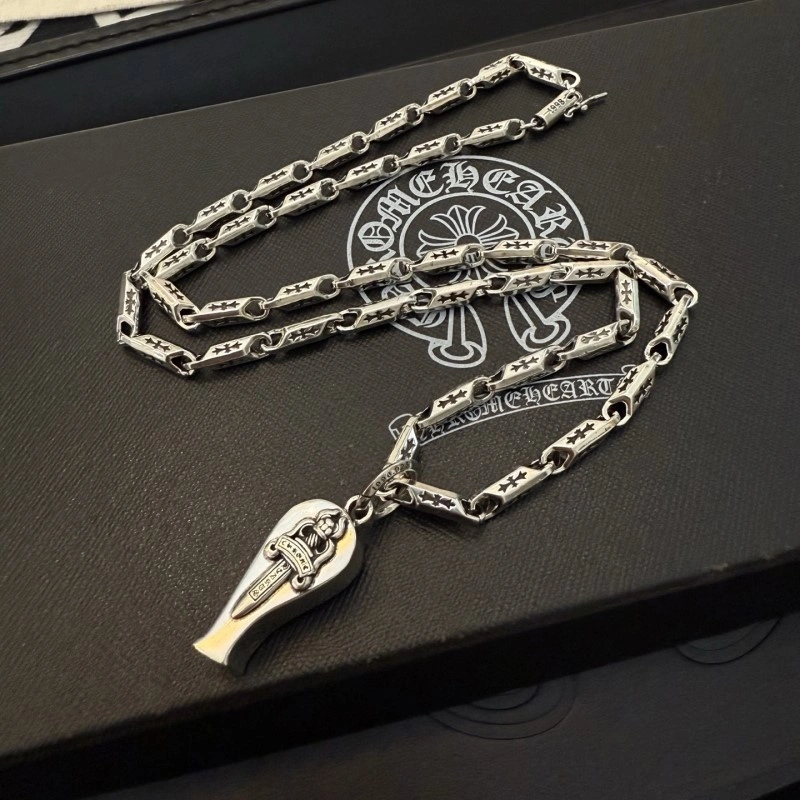 Neat Chrome Hearts Necklaces 237033