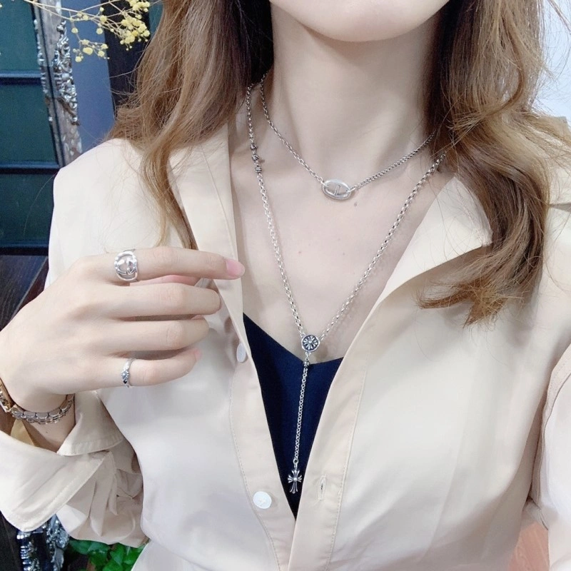 Refined Chrome Hearts Necklaces 237041