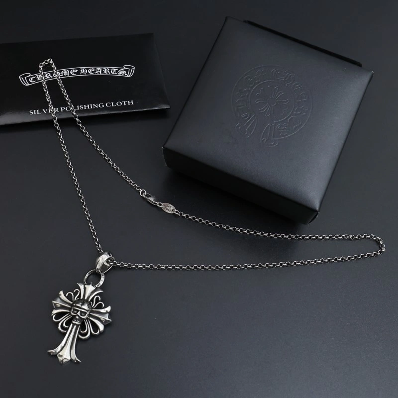 Cozy Chrome Hearts Necklaces 236994