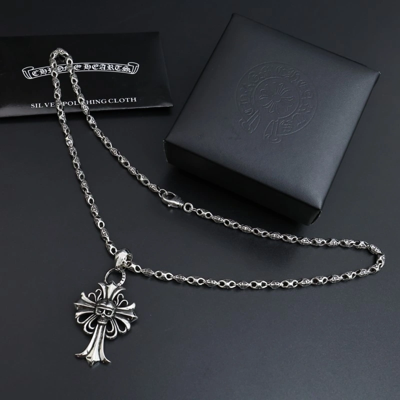 Cozy Chrome Hearts Necklaces 236994