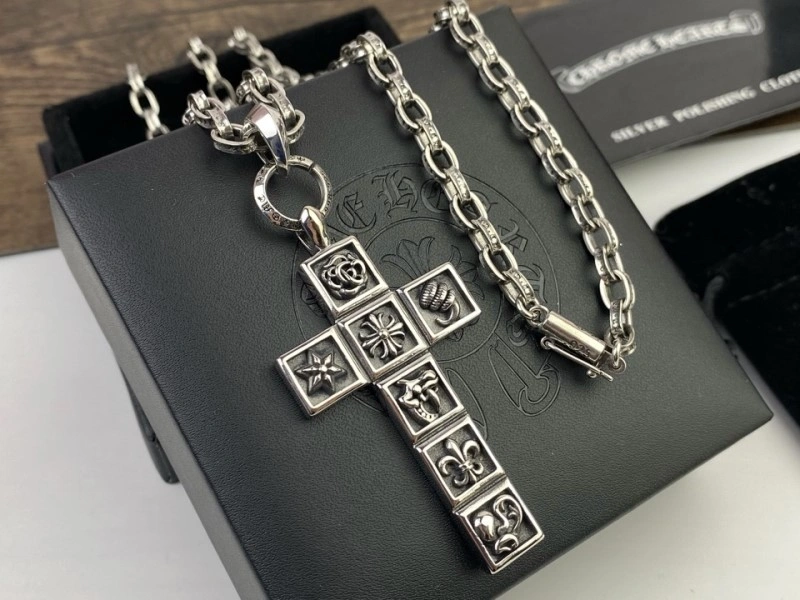 Comfortable Chrome Hearts Necklaces 236971