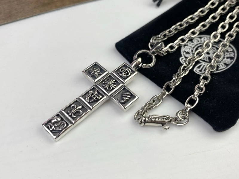 Comfortable Chrome Hearts Necklaces 236971