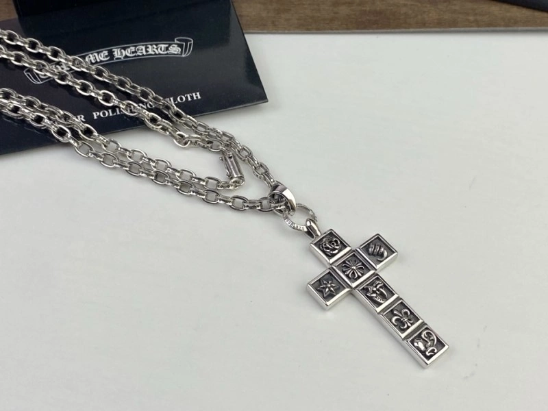Comfortable Chrome Hearts Necklaces 236971