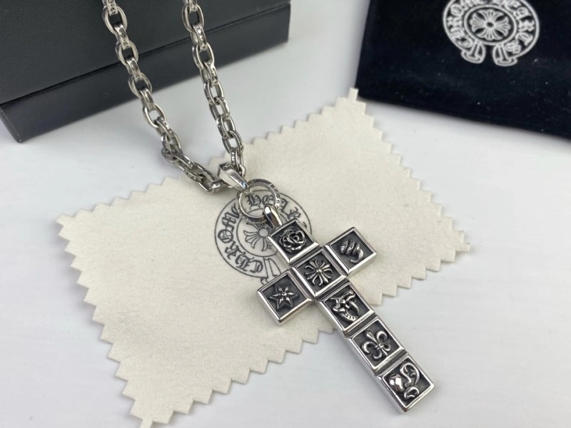 Comfortable Chrome Hearts Necklaces 236971