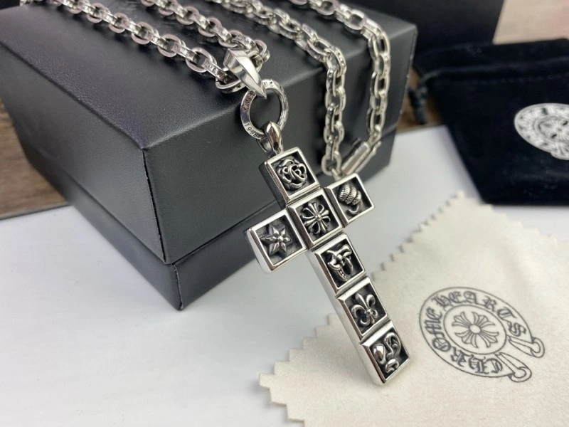 Comfortable Chrome Hearts Necklaces 236971