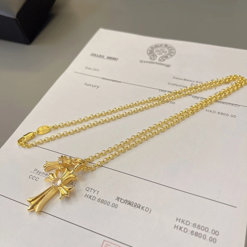 Sleek Chrome Hearts Necklaces 236933