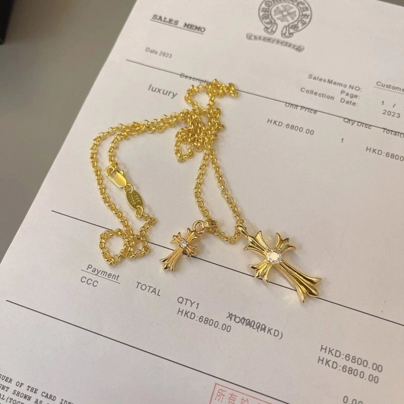 Sleek Chrome Hearts Necklaces 236933