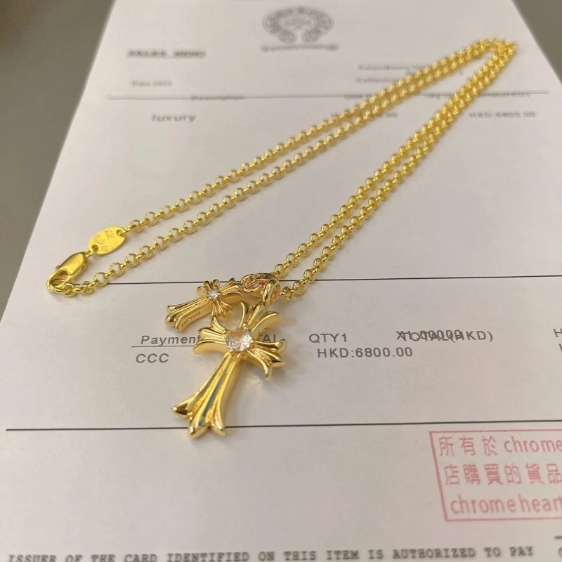 Sleek Chrome Hearts Necklaces 236933