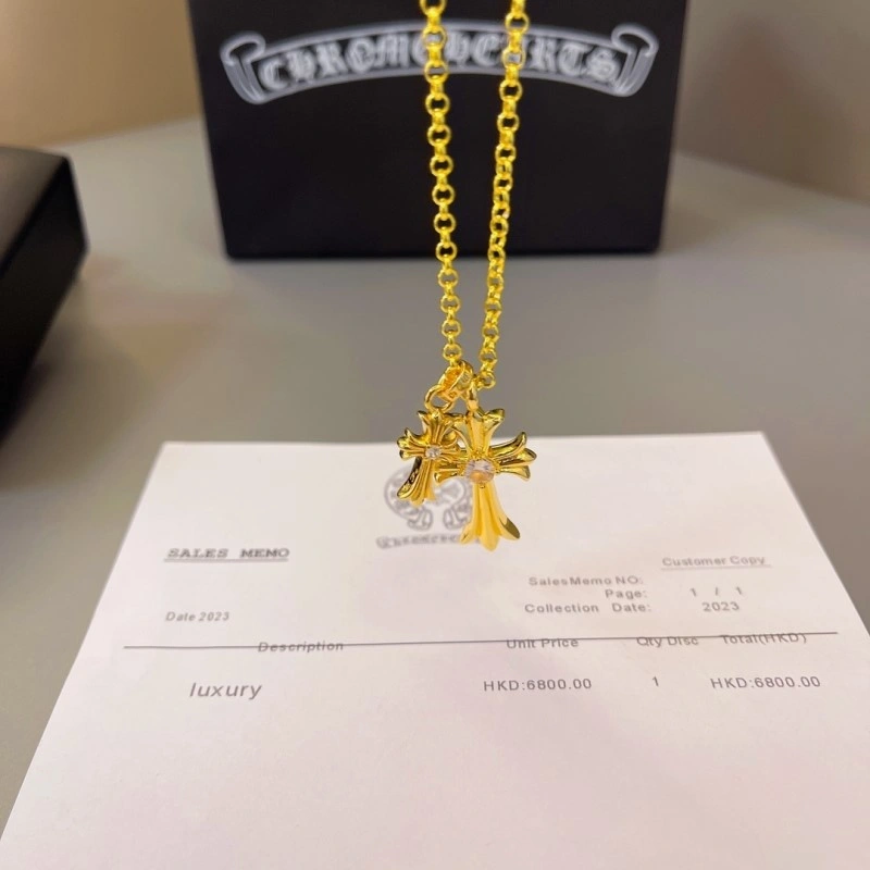 Sleek Chrome Hearts Necklaces 236933