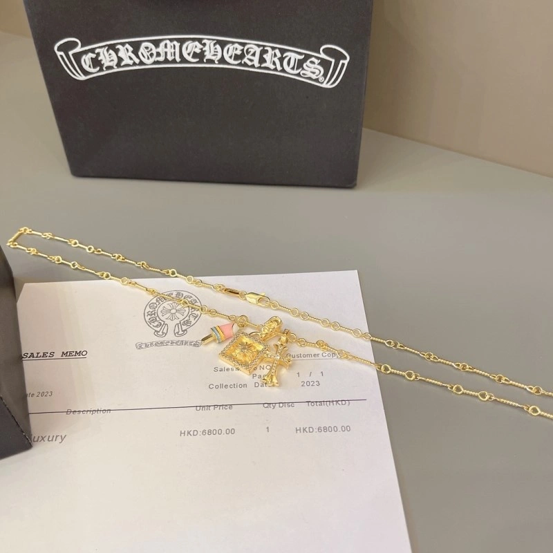 Flexible Chrome Hearts Necklaces 236791