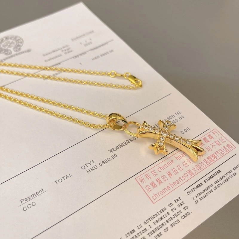 Neat Chrome Hearts Necklaces 236796
