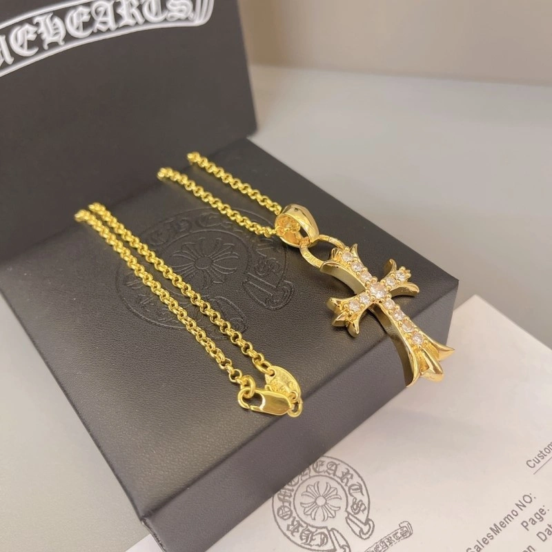 Neat Chrome Hearts Necklaces 236796