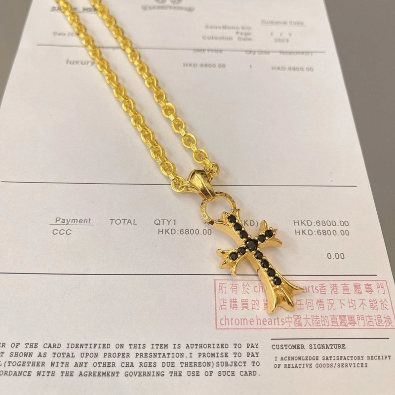 OdorResistant Chrome Hearts Necklaces 236789