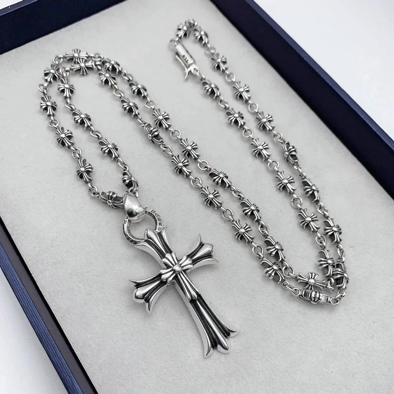 Compact Chrome Hearts Necklaces 236729