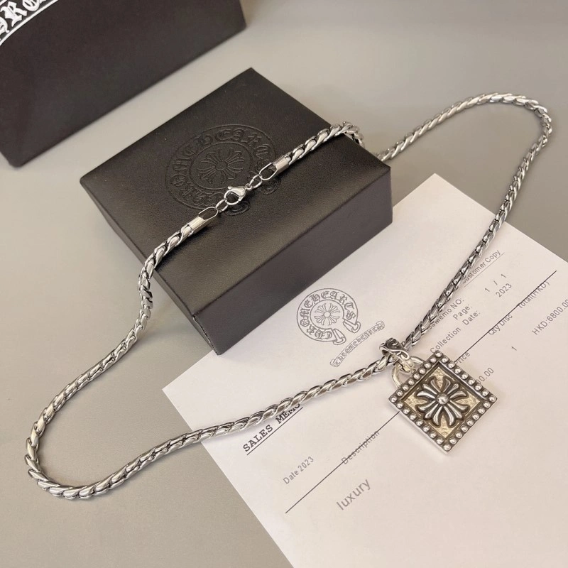 SmoothTexture Chrome Hearts Necklaces 236717