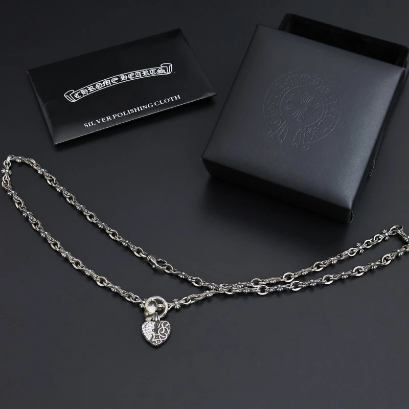 SmoothTexture Chrome Hearts Necklaces 236699