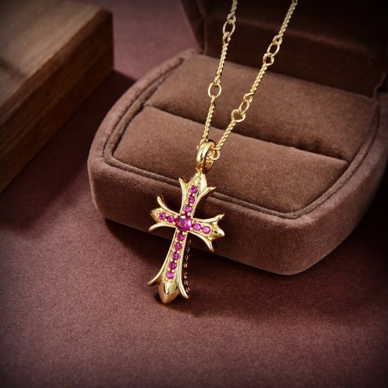 Practical Chrome Hearts Necklaces 236700