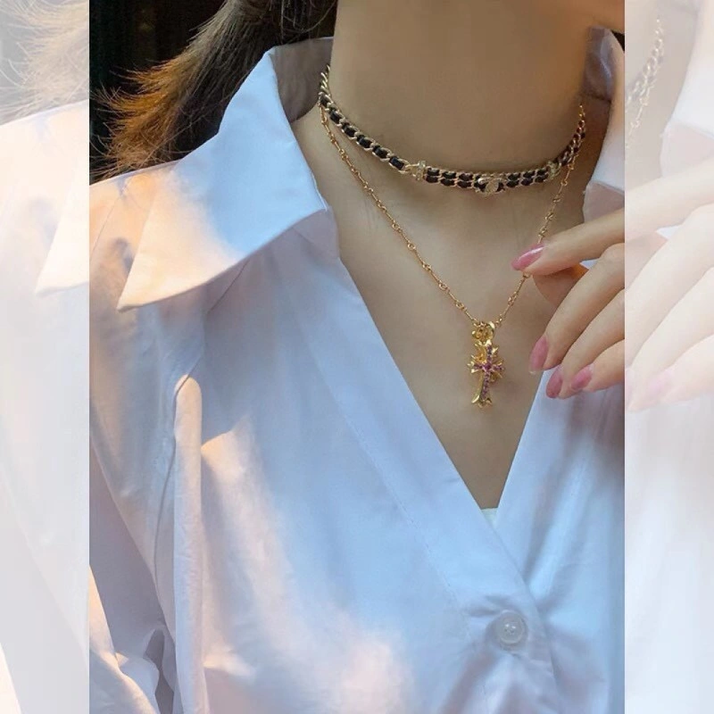 Practical Chrome Hearts Necklaces 236700