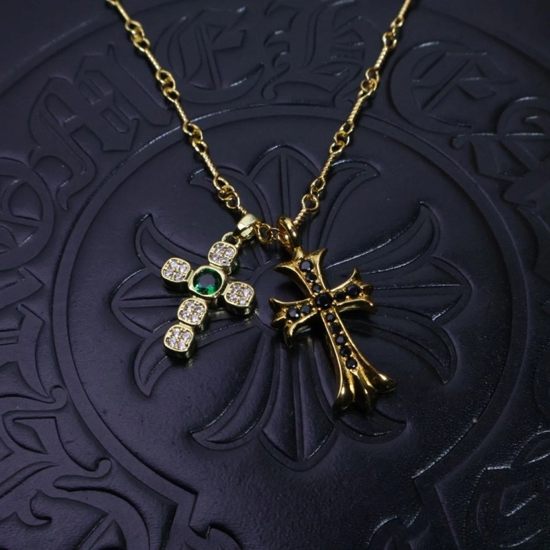 Seasonal Chrome Hearts Necklaces 236679