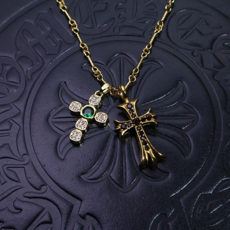 Seasonal Chrome Hearts Necklaces 236679