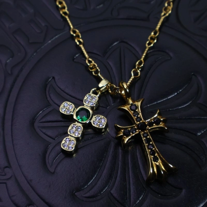 Seasonal Chrome Hearts Necklaces 236679