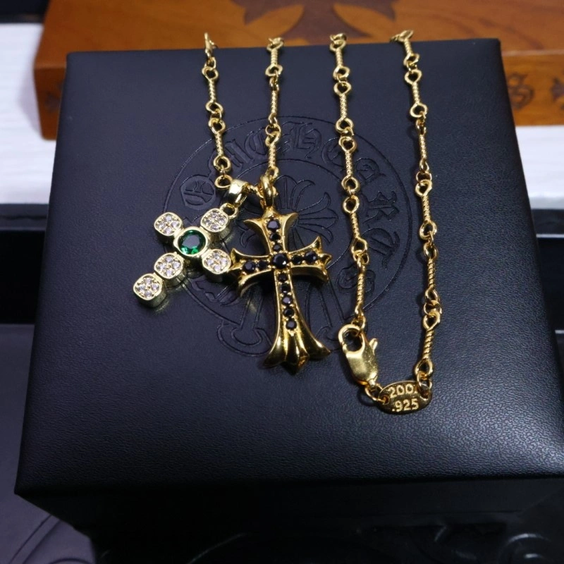 Seasonal Chrome Hearts Necklaces 236679