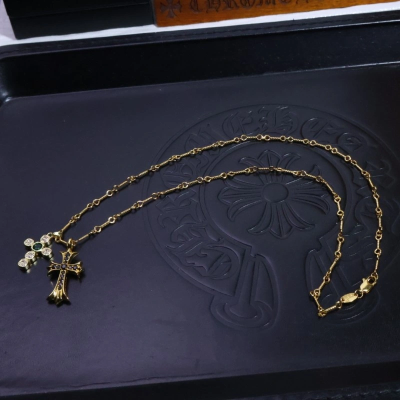 Seasonal Chrome Hearts Necklaces 236679