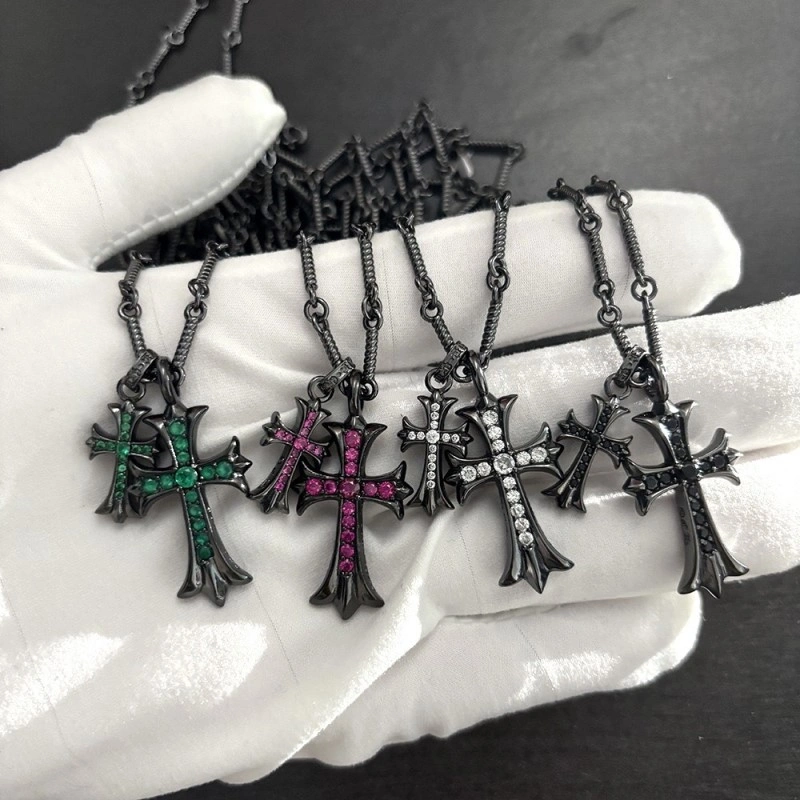 Comfortable Chrome Hearts Necklaces 236655