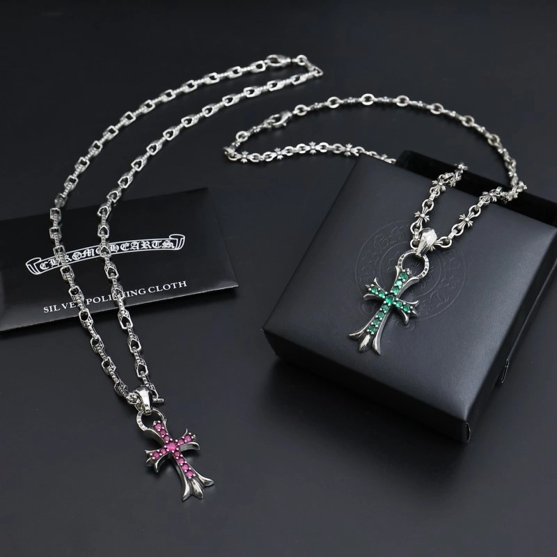 Effortless Chrome Hearts Necklaces 236660