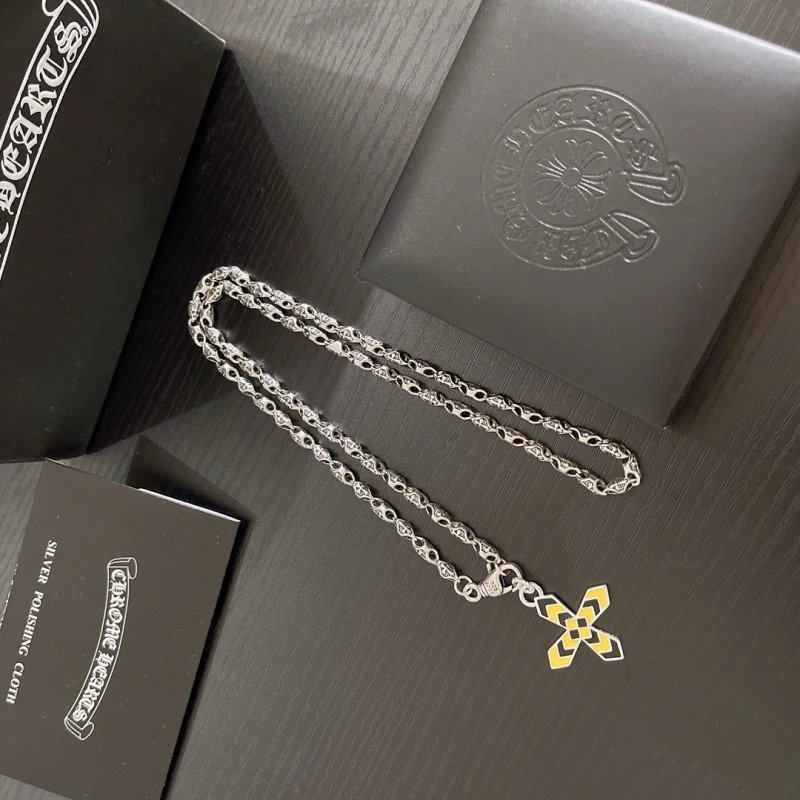Seasonal Chrome Hearts Necklaces 236706