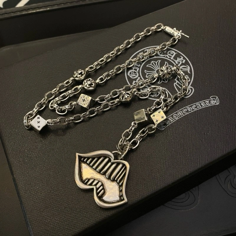 Contemporary Chrome Hearts Necklaces 236636