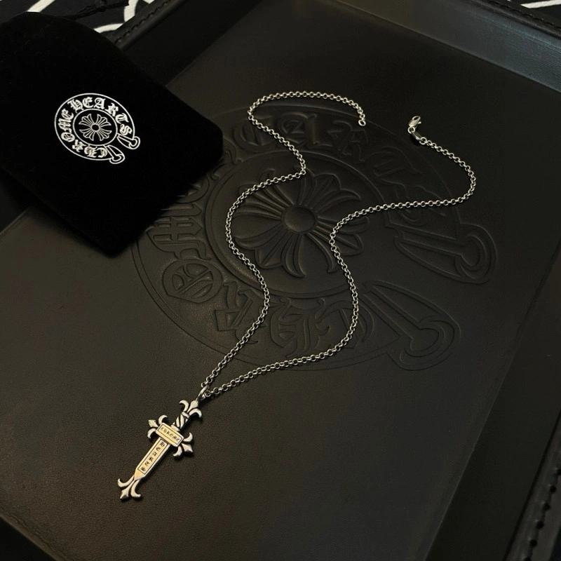SoftTouch Chrome Hearts Necklaces 236635