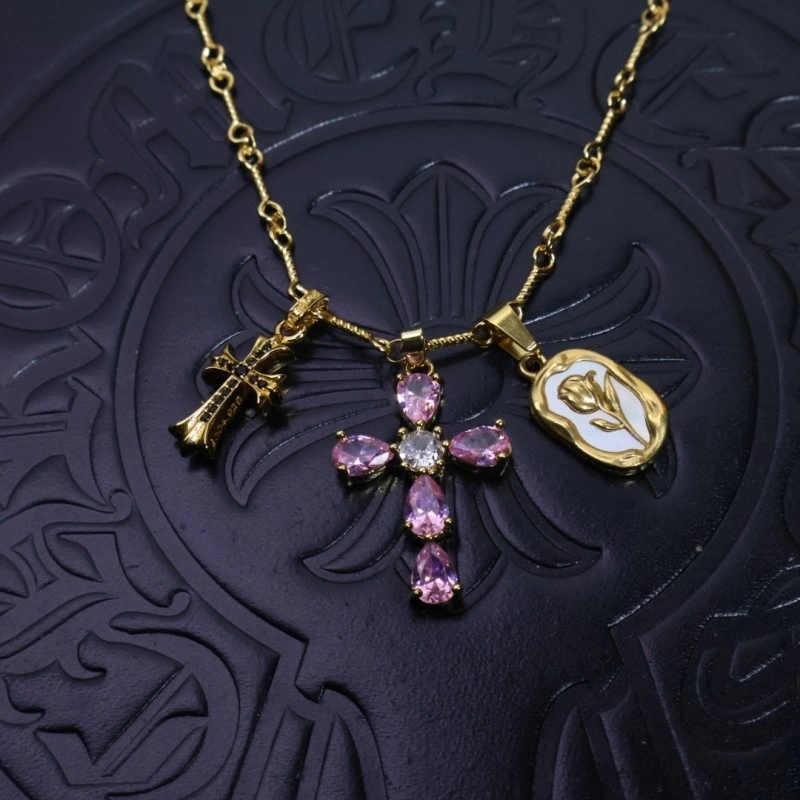 HighQuality Chrome Hearts Necklaces 236624