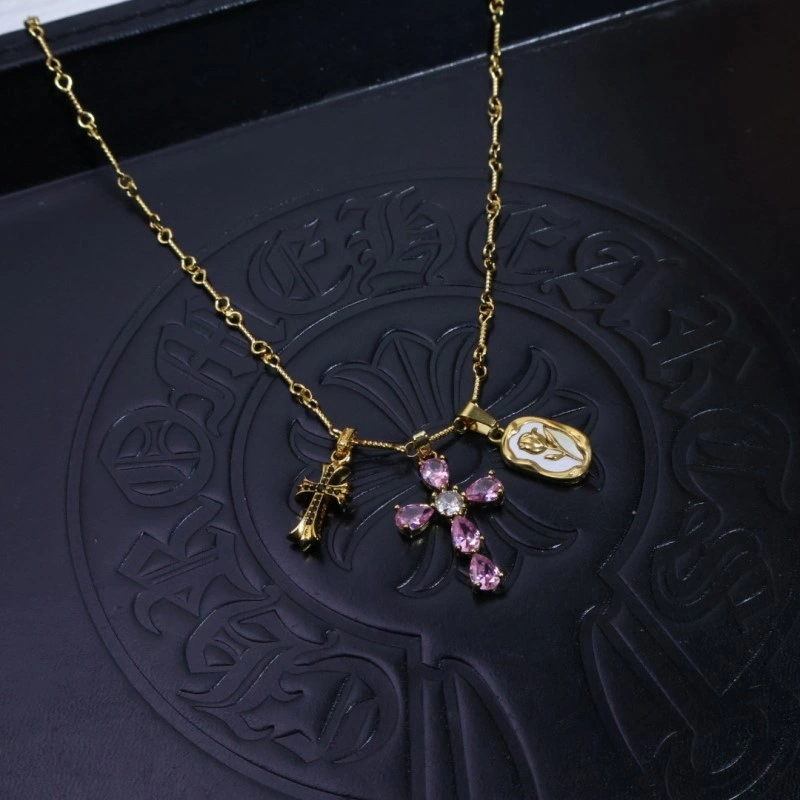 HighQuality Chrome Hearts Necklaces 236624