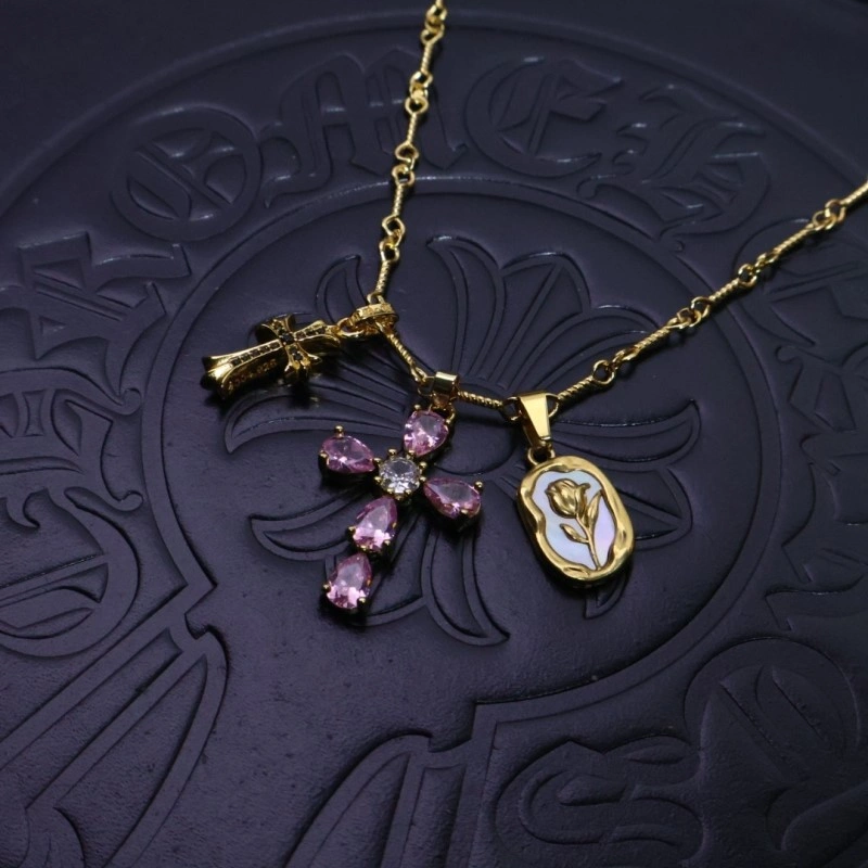 HighQuality Chrome Hearts Necklaces 236624