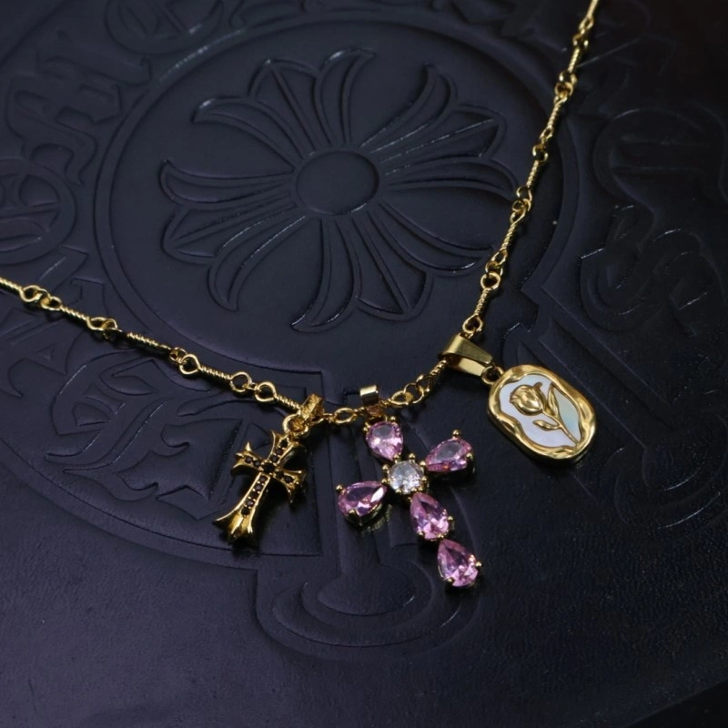 HighQuality Chrome Hearts Necklaces 236624