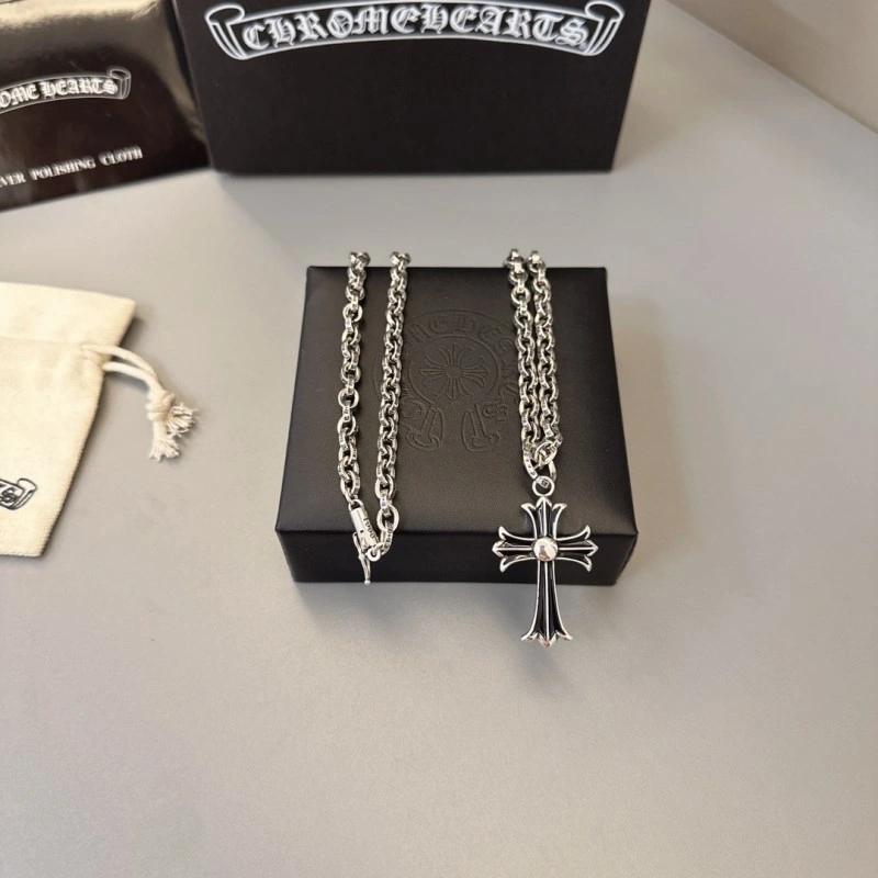 Compact Chrome Hearts Necklaces 236606
