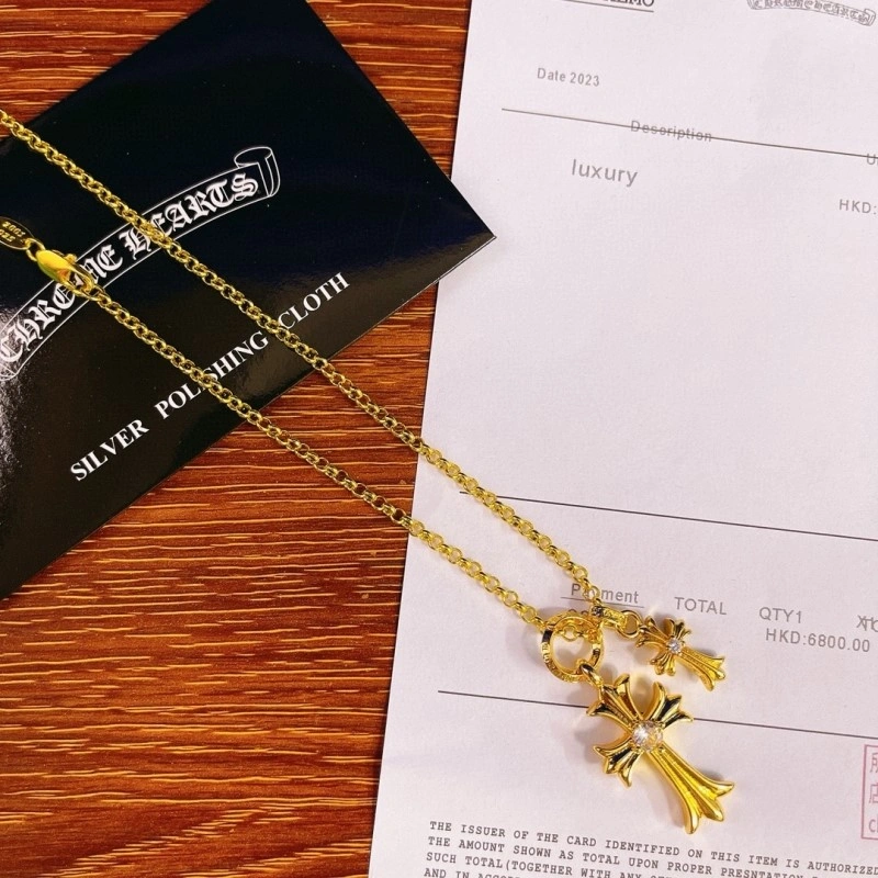 Elegant Chrome Hearts Necklaces 236589