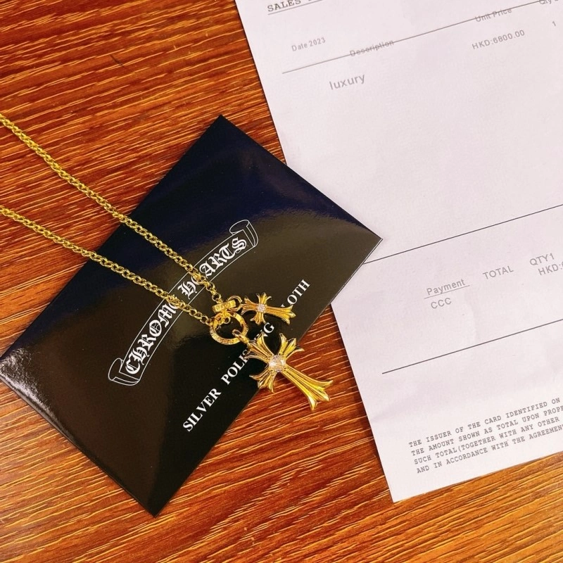 Elegant Chrome Hearts Necklaces 236589