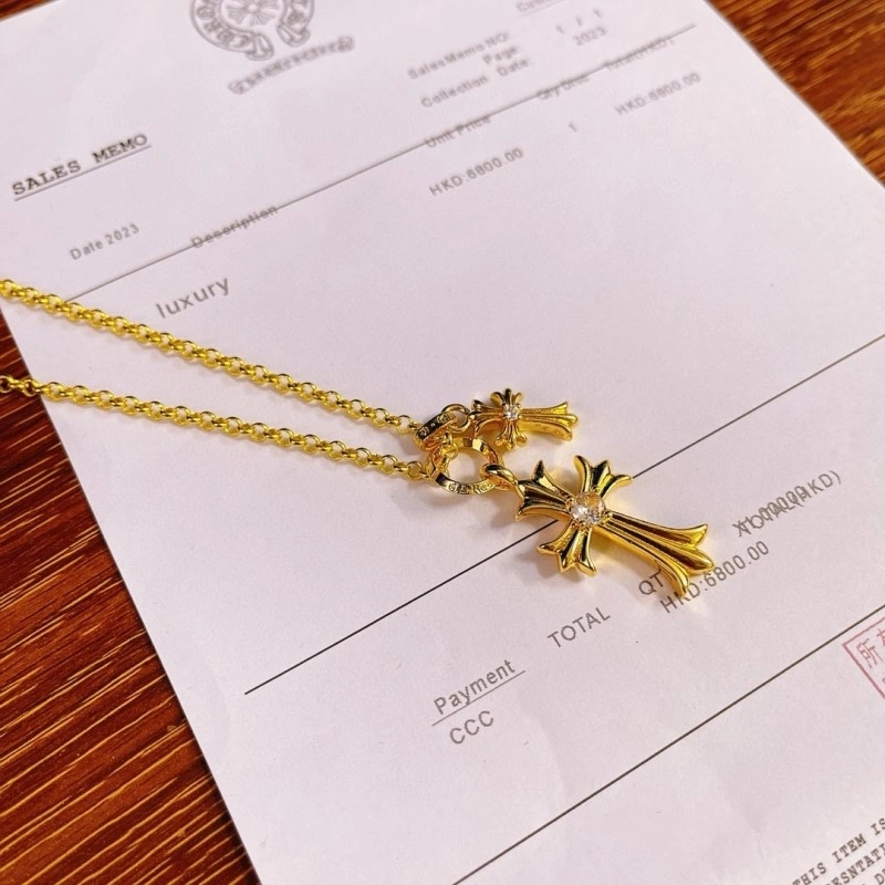 Elegant Chrome Hearts Necklaces 236589