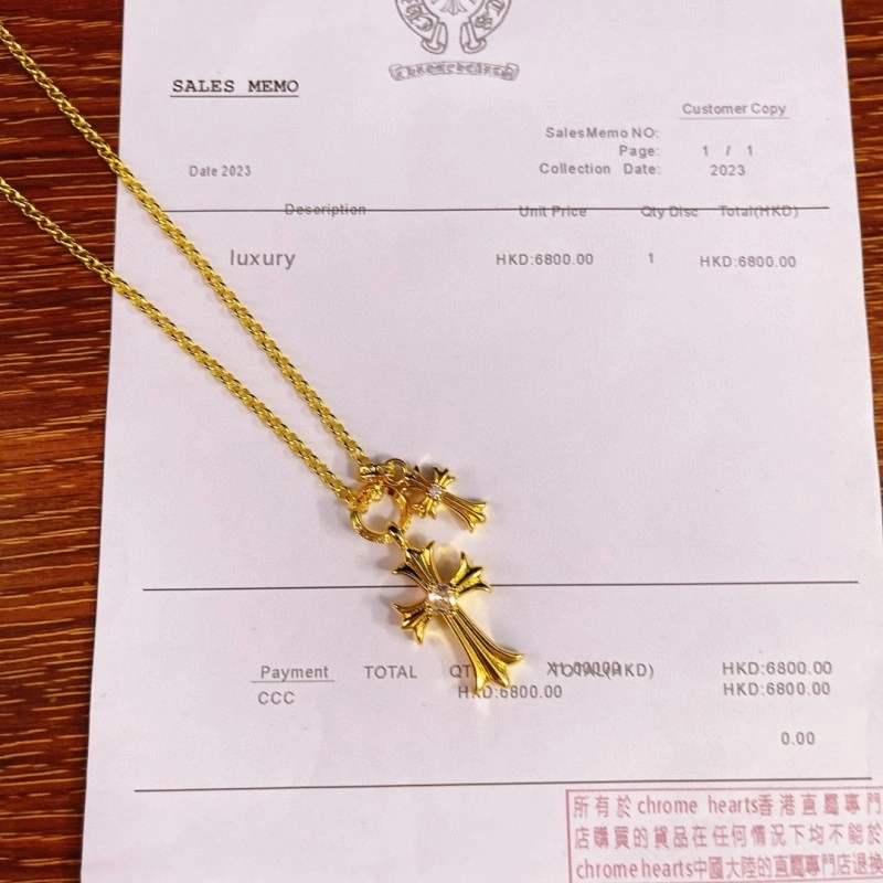Elegant Chrome Hearts Necklaces 236589