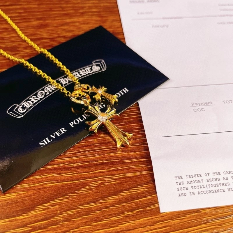 Elegant Chrome Hearts Necklaces 236589