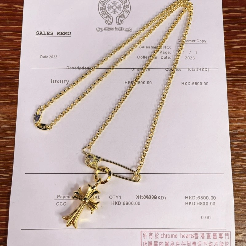 Bright Chrome Hearts Necklaces 236598